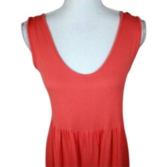 MOTHERHOOD MATERNITY CORAL JUMPSUIT SZ.L EUC. - Picture 3 of 9